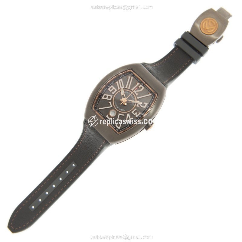 Franck Muller V 41 SC DT TT BR(5N) VANGUARD Automatic Stainless Steel