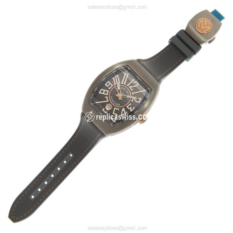 Franck Muller V 41 SC DT TT BR STG VANGUARD Automatic Stainless Steel