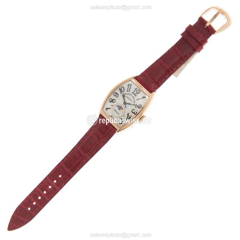 Franck Muller 7500 SC AT FO L(5N.RG) CINTREE CURVEX Automatic 18kt Rose Gold
