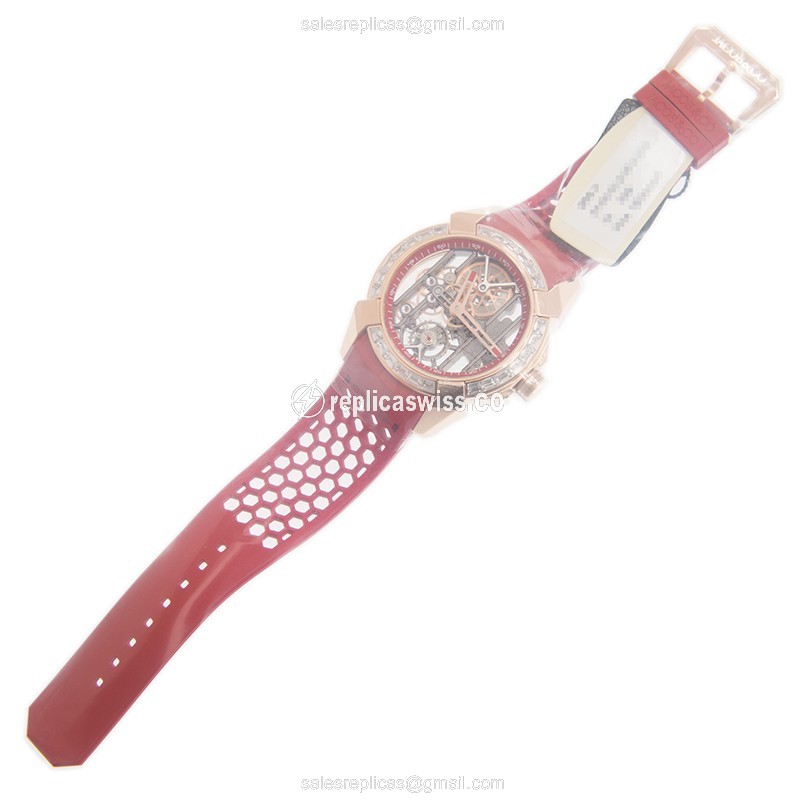 Jacob & Co EX100.43.LD.OP.ALD4A EPIC X Manual Wind 18kt Rose Gold