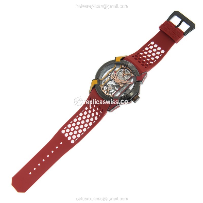 Jacob & Co EX100.21.CR.CB.ALD4A EPIC X Manual Wind Titanium
