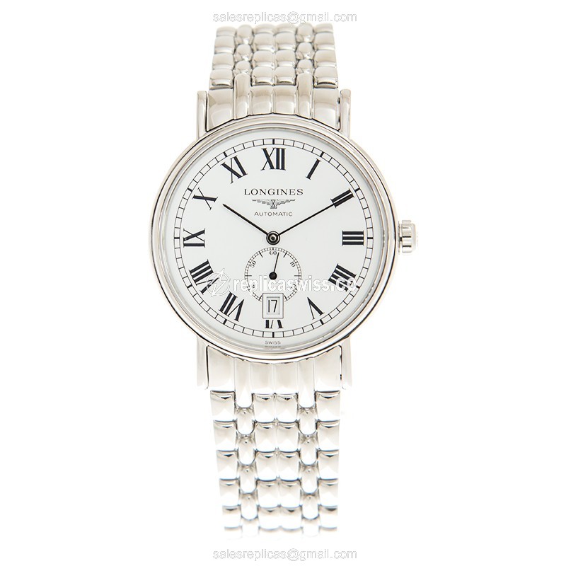 Longines L4.904.4.11.6 PRESENCE Automatic Stainless Steel
