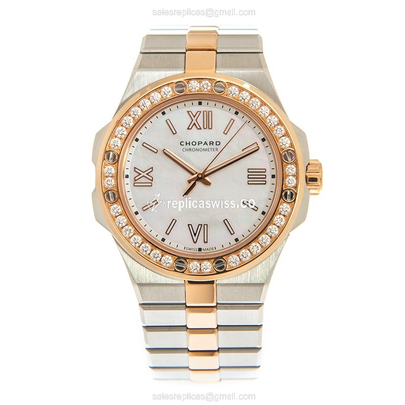 Chopard 298601-6002 ALPINE EAGLE SMALL Automatic 18kt Rose Gold & Diamonds