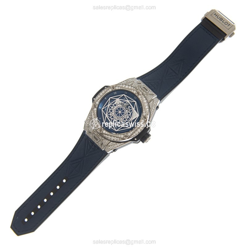 Hublot 415.NX.7179.VR.1704.MXM18 BIG BANG Automatic Titanium & Diamond