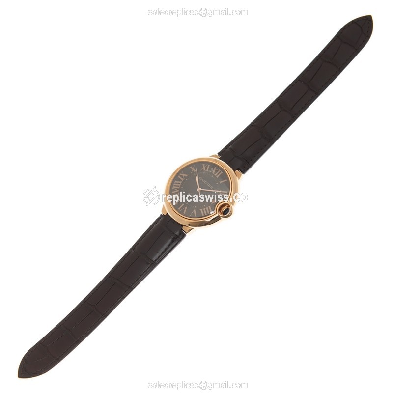 Cartier W6920037 BALLON BLEU Automatic 18kt Rose Gold
