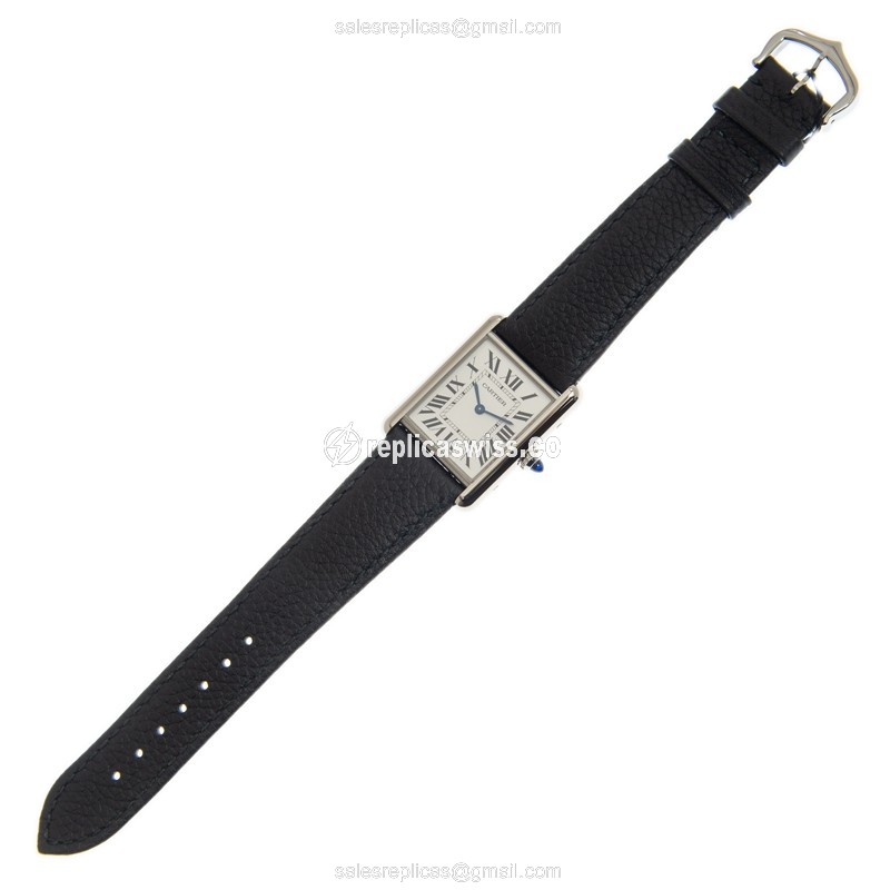 Cartier WSTA0041 TANK Quartz Stainless Steel