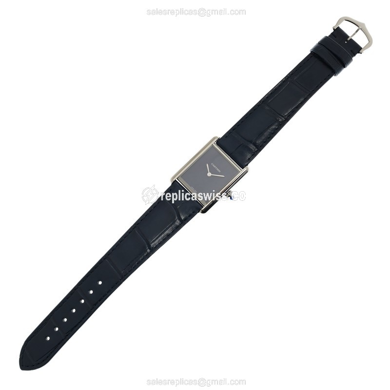 Cartier WSTA0055 TANK Quartz Stainless Steel