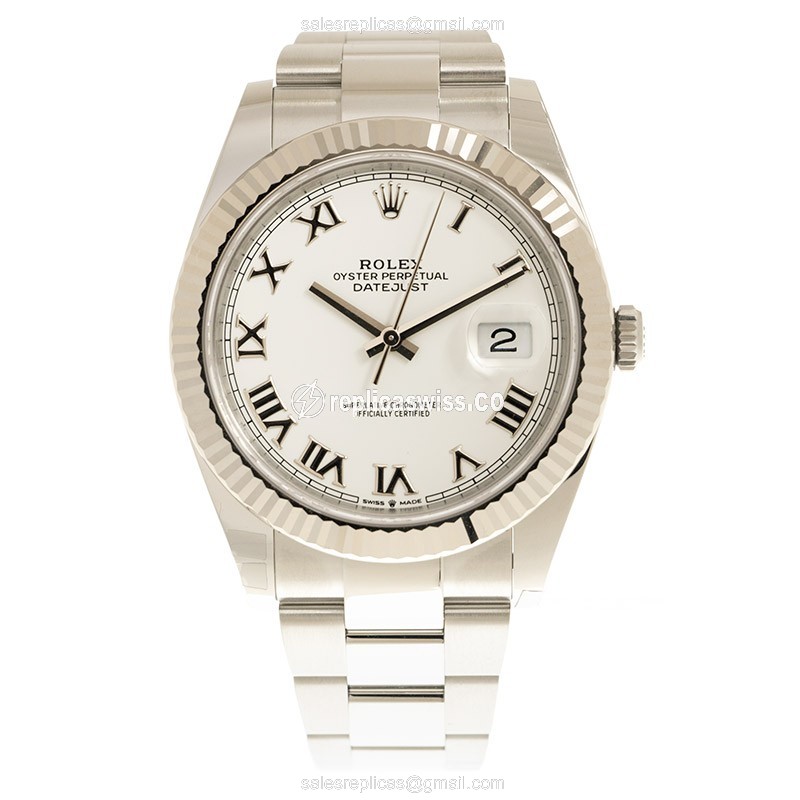 Rolex 126334-0023 DATEJUST Automatic 18kt White Gold & Steel