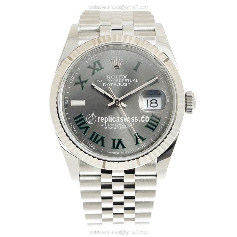 Rolex 126234-0045 DATEJUST Automatic 18kt White Gold & Steel