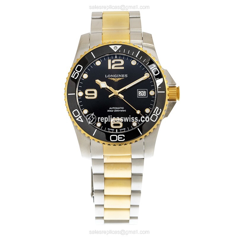 Longines L3.781.3.56.7 CONQUEST Automatic Ceramic & Steel