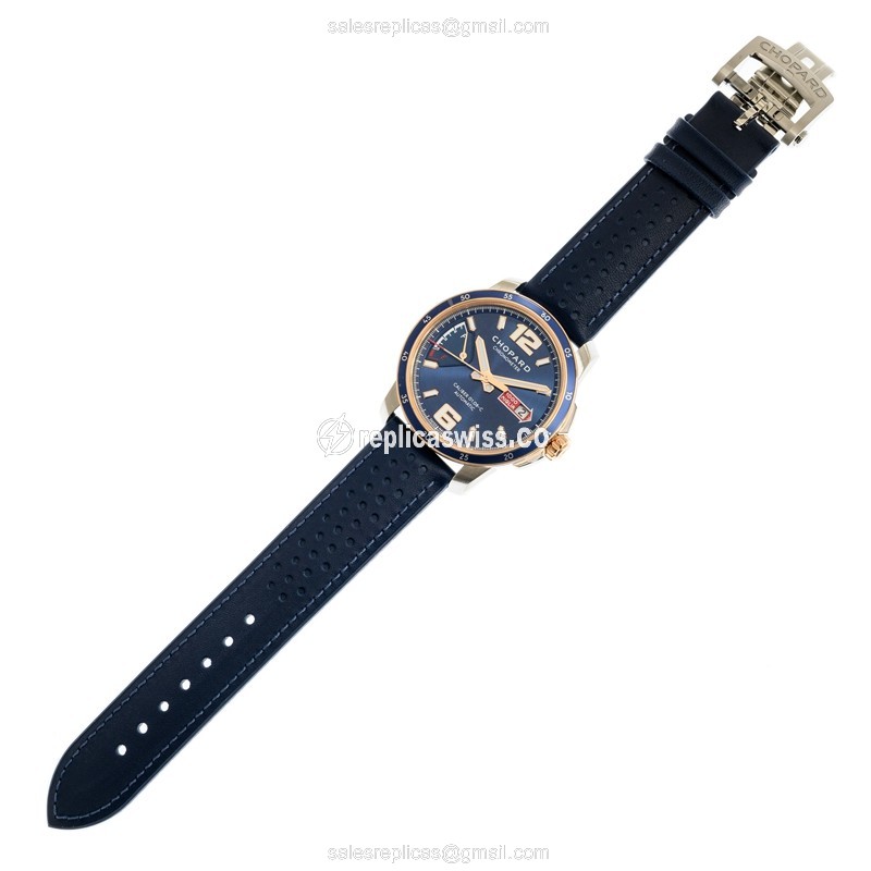 Chopard 168566-6002 MILLE MIGLIA GT XL Automatic 18kt Rose Gold & Steel