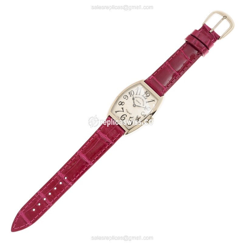 Franck Muller 7502 QZ (AC) -RAS STRAP CINTREE CURVEX Quartz Stainless Steel