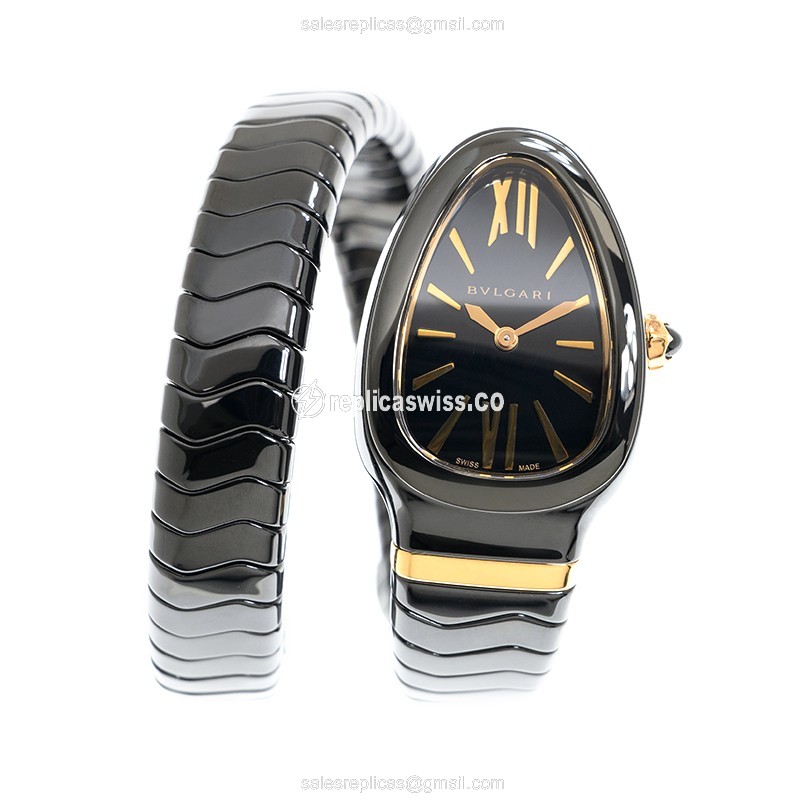 Bulgari 102734 SERPENTI SPIGA Quartz Ceramic
