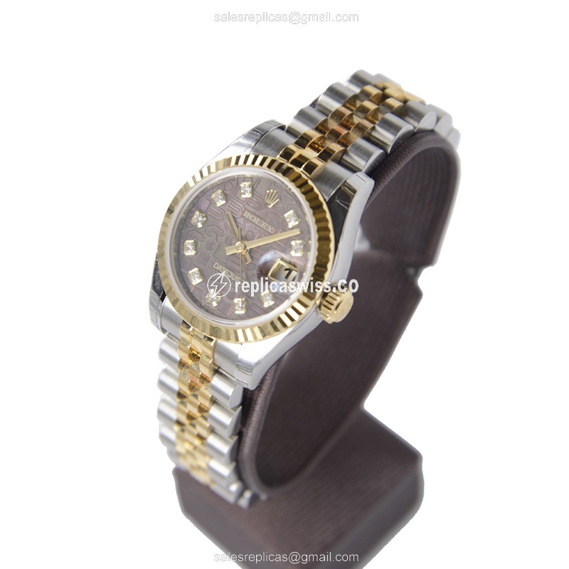 Rolex 179173NG LADY DATEJUST Automatic 18kt Gold & Steel