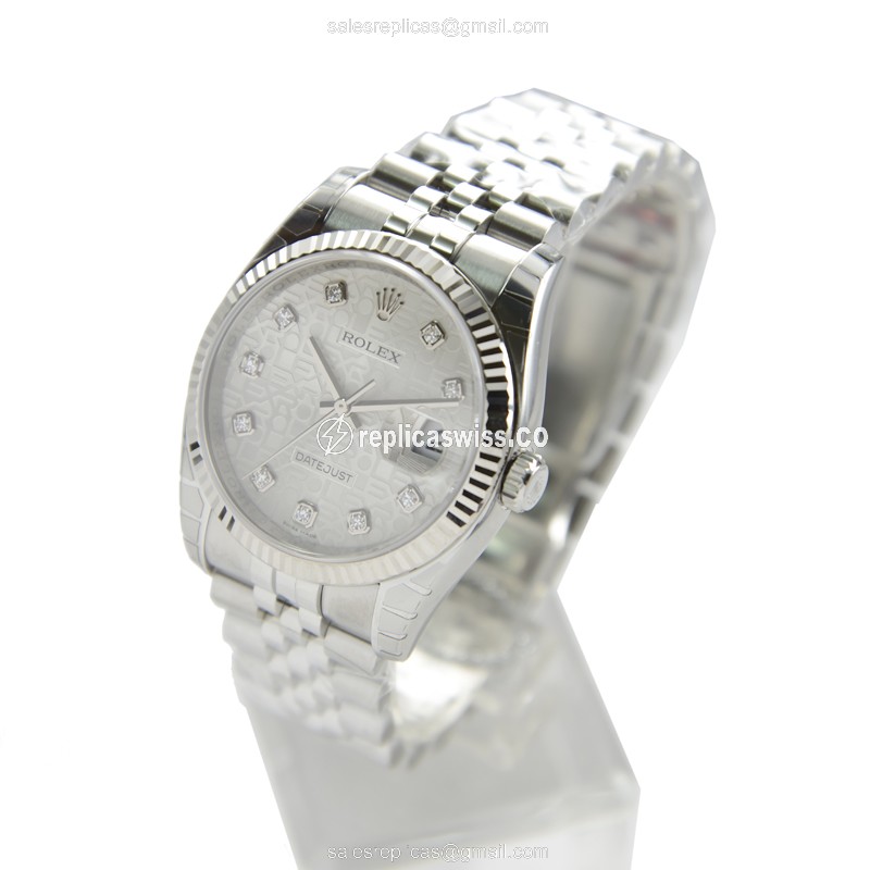 Rolex 116234J DATEJUST Automatic 18kt White Gold & Steel