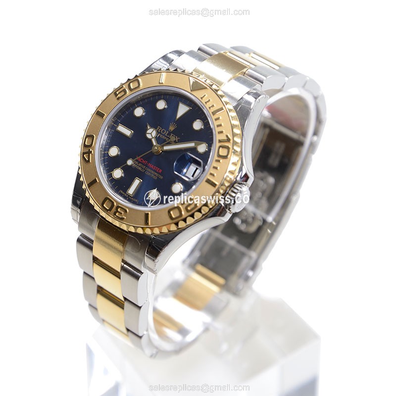 Rolex 168623 YACHT MASTER Automatic 18kt Gold & Steel