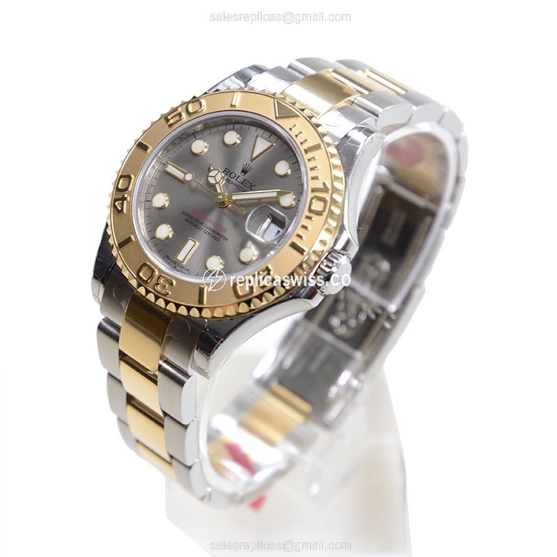 Rolex 168623 YACHT MASTER Automatic 18kt Gold & Steel