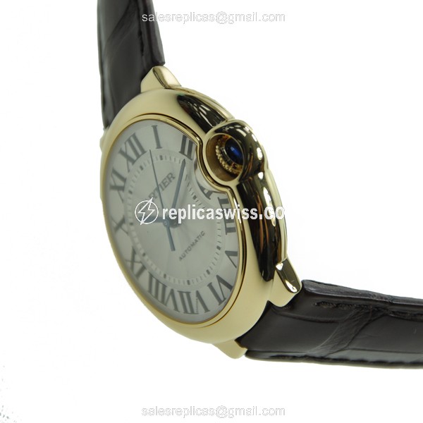 Cartier W6900356 BALLON BLEU Automatic 18kt Yellow Gold