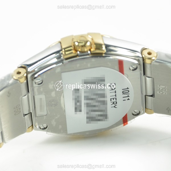 Omega 123.20.24.60.05.004 CONSTELLATION Quartz 18kt Gold & Steel