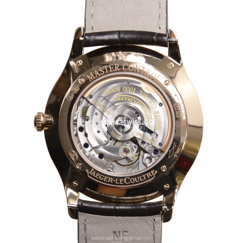 Jaeger-Lecoultre Q1352502 MASTER ULTRA THIN Automatic 18kt Rose Gold & Diamonds