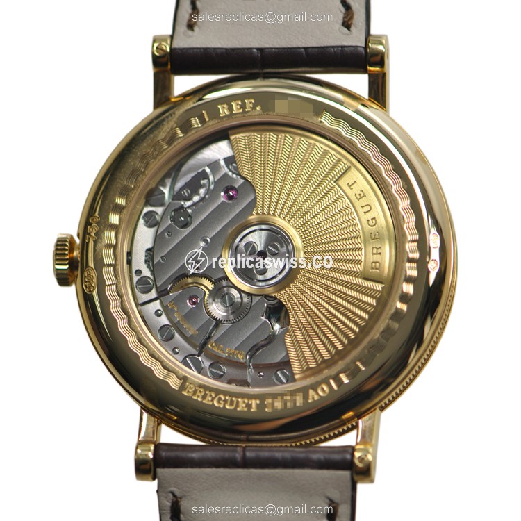 Breguet 5178BA/29/9V6/D000 CLASSIC Automatic 18kt Gold & Diamond