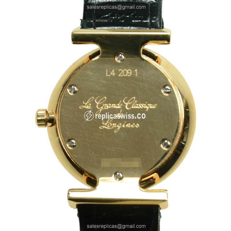 Longines L4.209.1.87.2 LA GRANDE Quartz PVD Gold