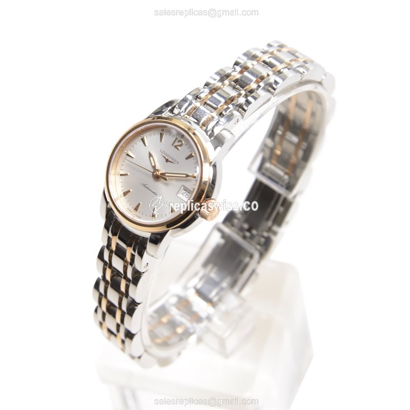 Longines L2.263.5.72.7 SAINT IMIER Automatic 18kt Rose Gold & Steel