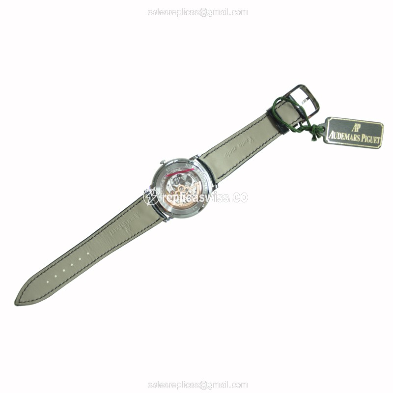 Audemars Piguet 15180BC.OO.A002CR.01 JULES AUDEMARS Automatic 18kt White Gold
