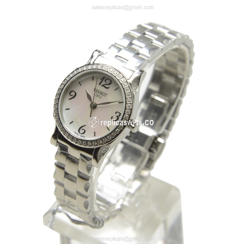 Tissot T028.210.11.117.00 T-CLASSIC Quartz Stainless Steel & Diamonds