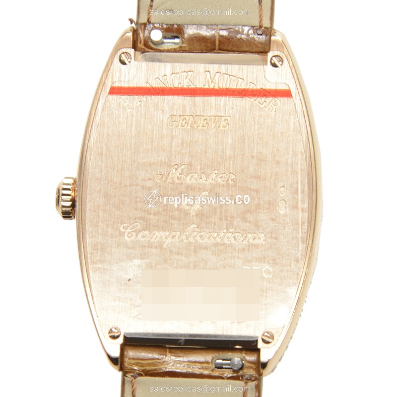 Franck Muller 2852 SC D (5N) MASTER OF COMPLICATION Automatic 18kt Rose Gold & Diamonds
