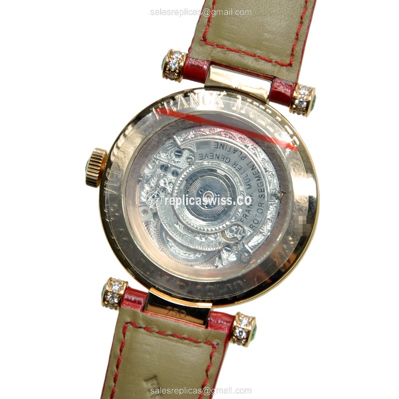 Franck Muller DM 39 COL DRM D 2R CD (5N) DOUBLE MYSTERY Automatic 18kt Rose Gold & Diamonds