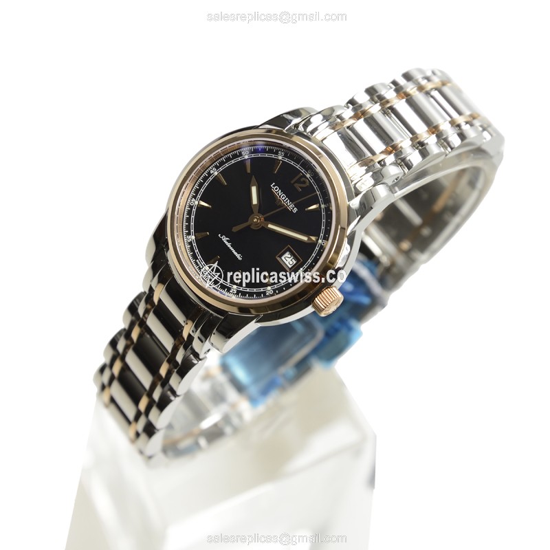 Longines L2.563.5.59.7 SAINT IMIER Automatic 18kt Rose Gold & Steel