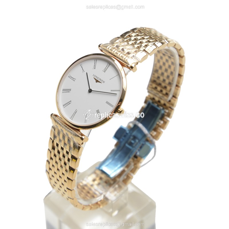Longines L4.709.1.11.8 LA GRANDE Quartz 18kt Yellow Gold