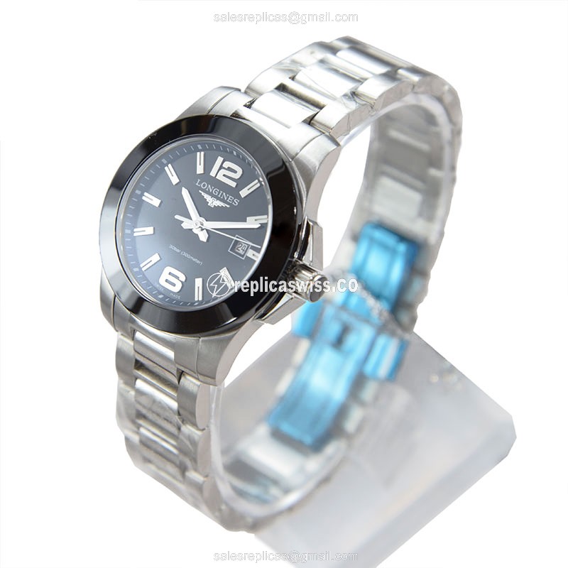 Longines L3.257.4.56.6 CONQUEST Quartz Stainless Steel