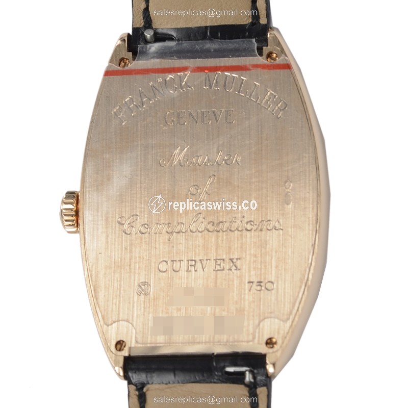 Franck Muller 6850 SC (5N) CINTREE CURVEX Automatic 18kt Rose Gold