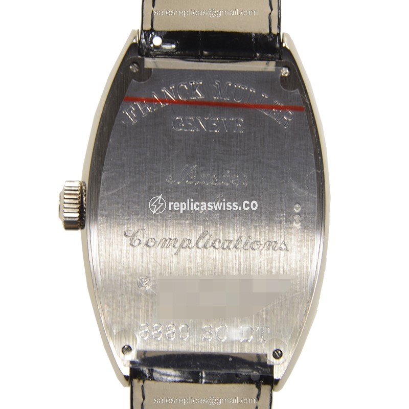 Franck Muller 8880 SC DT (OG) CINTREE CURVEX Automatic White Gold
