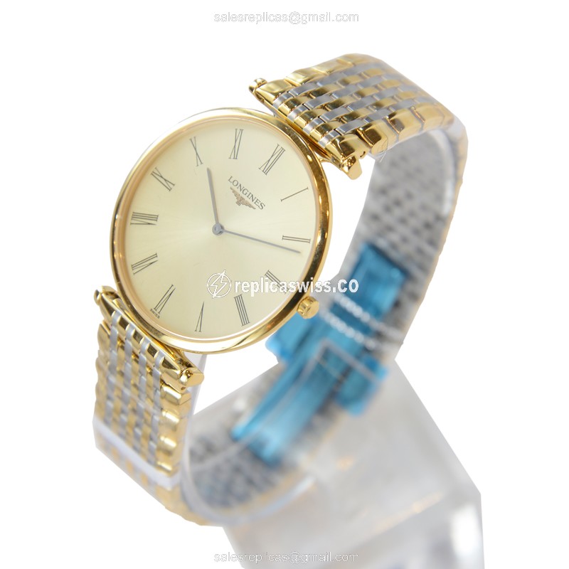 Longines L4.800.2.31.7 LA GRANDE Quartz PVD Gold