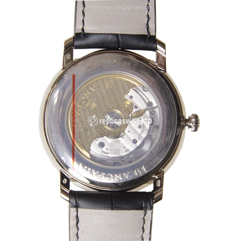 Blancpain 6670-1542-55B VILLERET Automatic 18kt White Gold