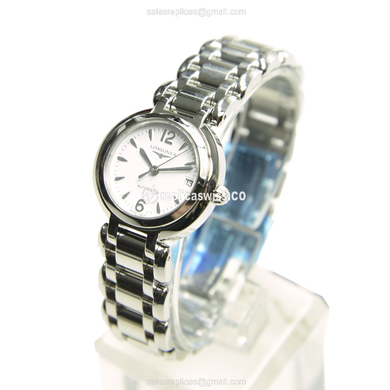 Longines L8.111.4.16.6 PRIMA LUNA Automatic Stainless Steel