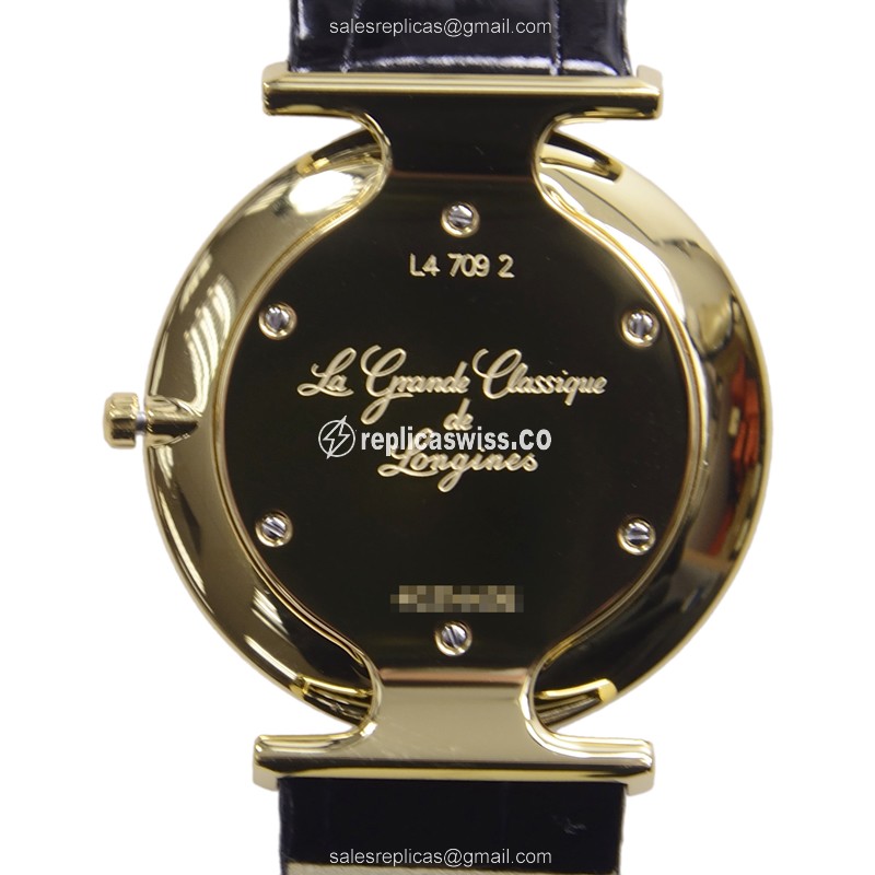 Longines L4.709.2.41.2 LA GRANDE Automatic PVD Gold