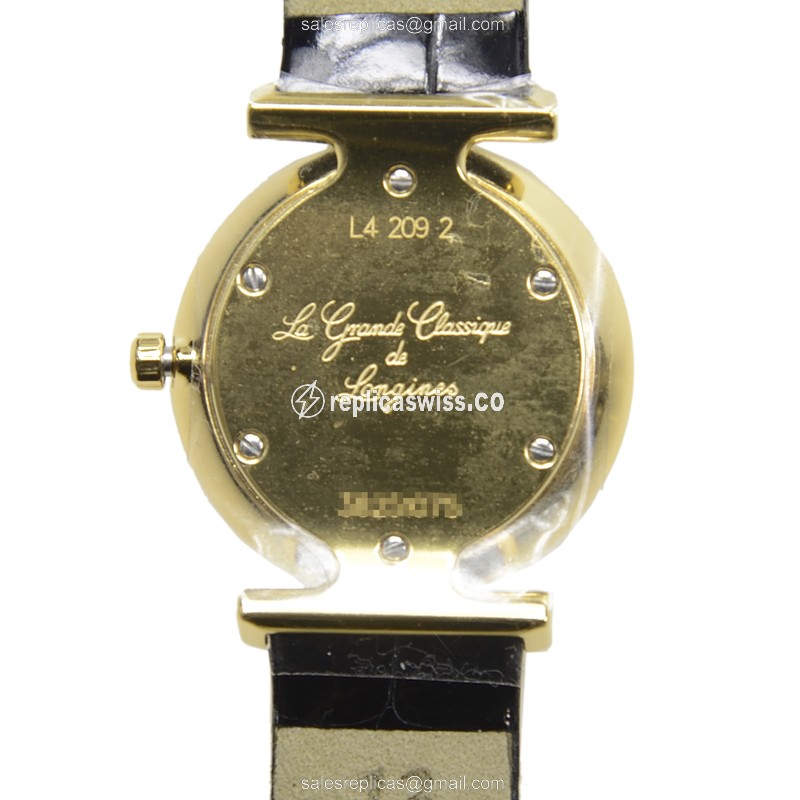 Longines L4.209.2.12.2 LA GRANDE Quartz PVD Gold