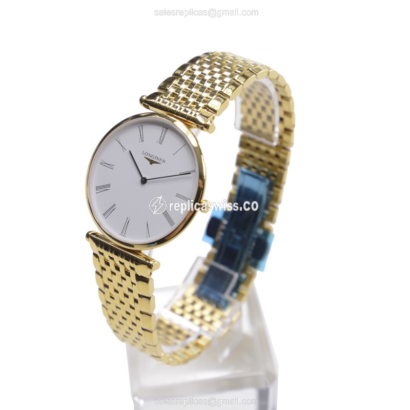 Longines L4.709.2.11.8 LA GRANDE Quartz PVD Gold