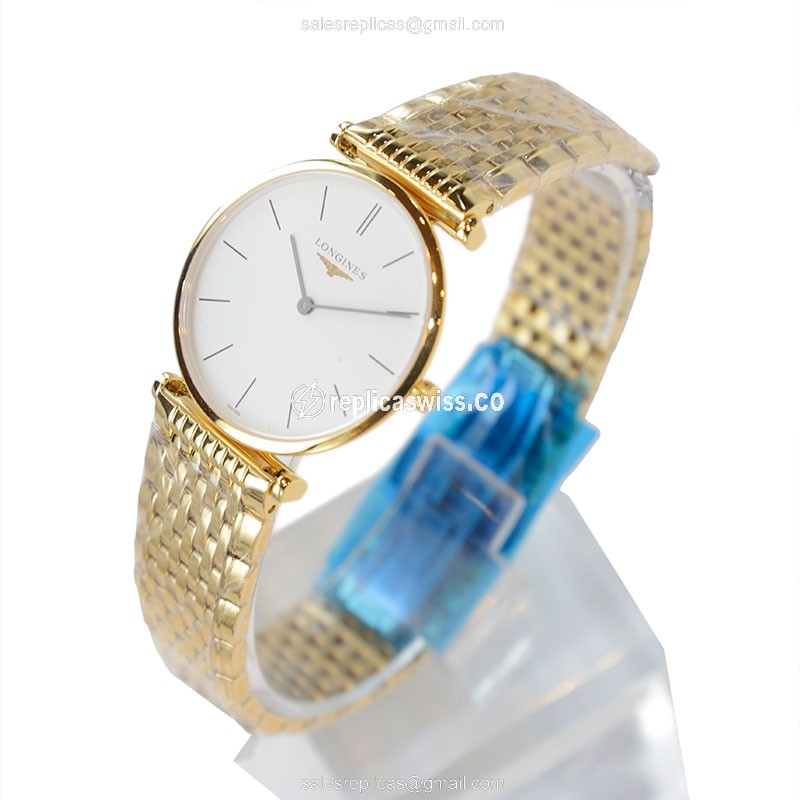 Longines L4.512.2.12.8 LA GRANDE Quartz PVD Gold