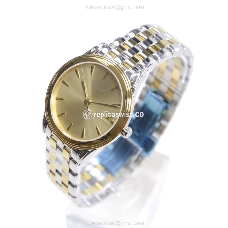 Longines L4.774.3.32.7 FLAGSHIP Automatic PVD Gold