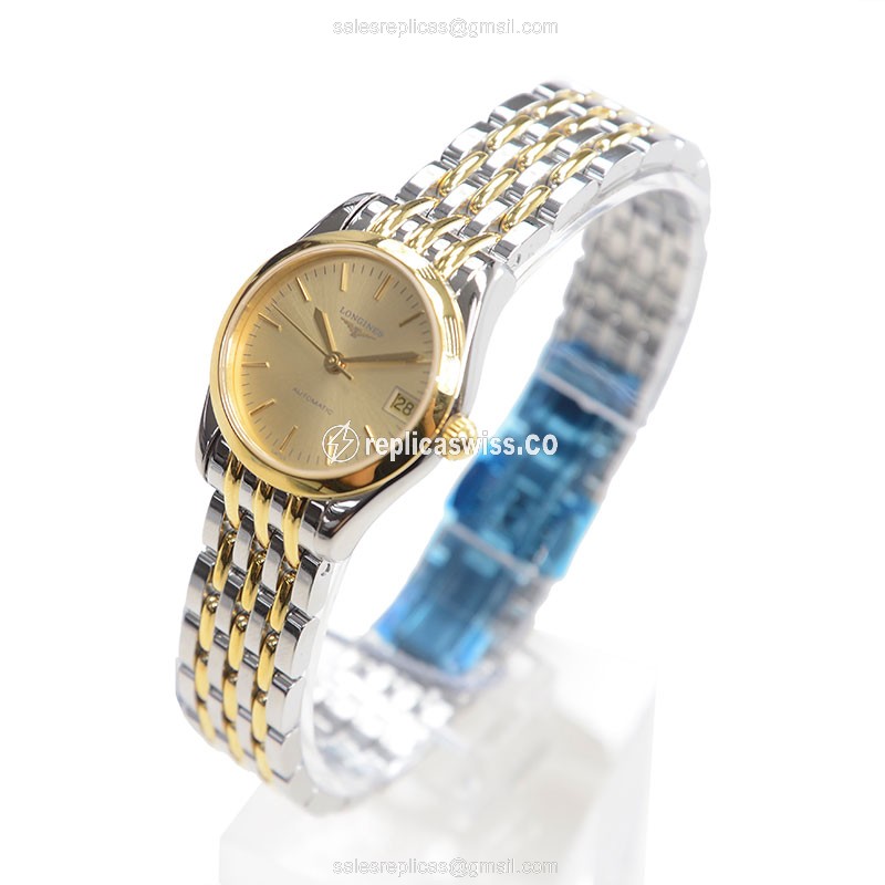 Longines L4.398.3.32.7 ELEGANT SERIES Automatic PVD Gold