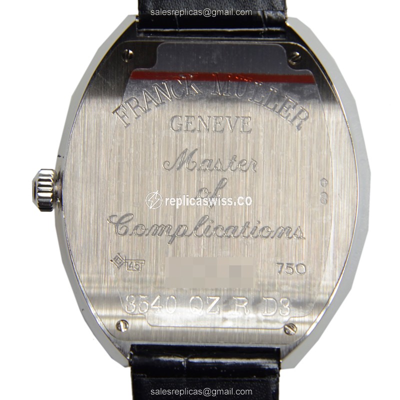 Franck Muller 3540 QZ R D3 (OG) INFINITY Quartz 18kt White Gold & Diamond