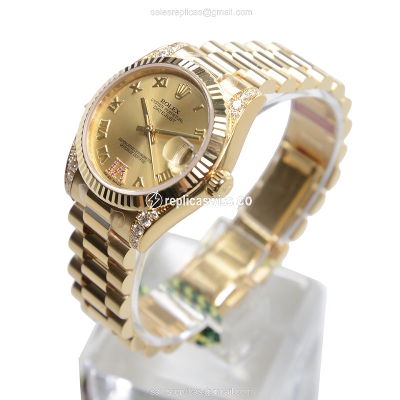 Rolex 178238 DATEJUST Automatic 18kt Yellow Gold