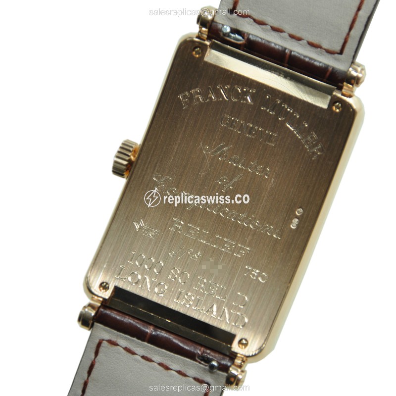 Franck Muller 1000SCD(5N) LONG ISLAND Automatic 18kt Rose Gold & Diamonds