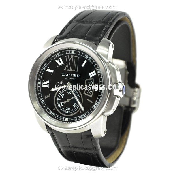 Cartier W7100014 CALIBRE DE CARTIER Automatic Stainless Steel