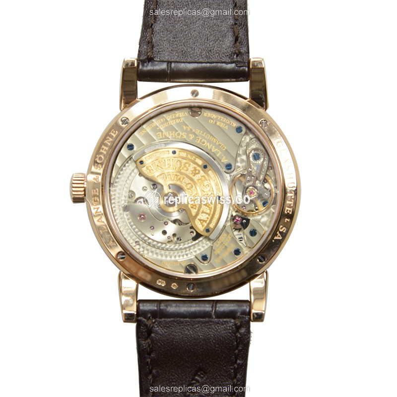 A Lange & Sohne 330.032E SAXONIA Automatic 18kt Rose Gold